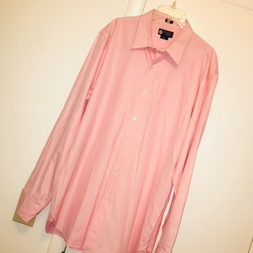 New Men’s J. Crew Pink ButtonDown SzL